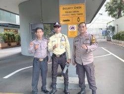 Bhabinkamtibmas Menteng Sambangi Gedung Deutsche Bank, Tegaskan Pentingnya Kewaspadaan Keamanan