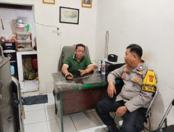 Sambang Pos Kamling RW 09, Bhabinkamtibmas Tanah Tinggi Perkuat Sinergi Jaga Kamtibmas