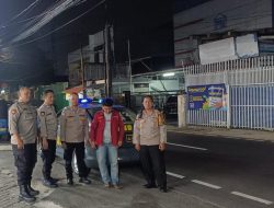 Polsek Cempaka Putih Gelar Patroli Cipkon Antisipasi Balapan Liar