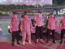 Patroli Cipkon Menteng Pantau Keamanan Malam di Kawasan Simpang Sarinah