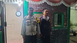 Bhabinkamtibmas Cideng Gelar Patroli dan Pembinaan Awak Pos Kamling, Perkuat Keamanan Lingkungan