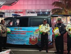 Polsek Metro Gambir Gelar Gerakan Pangan Murah, Wujud Kepedulian terhadap Kesejahteraan Warga