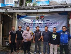 Wujudkan Lingkungan Bersih Narkoba, Polsek Metro Tanah Abang Edukasi Ketua RW dan RT di Rusun Petamburan