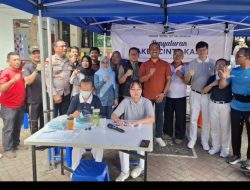 Pembagian Beras Buddha Tzu Chi di Johar Baru, Polri Pastikan Berjalan Aman dan Humanis