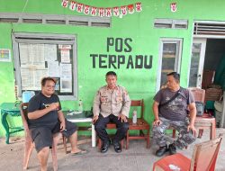 Dekat dengan Warga, Kanit Binmas Polsek Senen Ajak Masyarakat Aktif Cegah Gangguan Kamtibmas