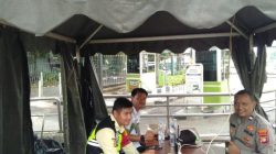 Bhabinkamtibmas Sambangi Stasiun Gambir, Pastikan Keamanan dan Kenyamanan Penumpang
