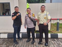 Bhabinkamtibmas Pegangsaan Perkuat Sinergi Keamanan Lewat Patroli dan Himbauan Kamtibmas di Gedung SGH