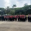 Apel Kesiapsiagaan Pengamanan Aksi Unjuk Rasa di Kawasan Patung Kuda, Gambir