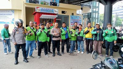 Kapolres Metro Jakpus Apresiasi Gerai Rakyat Mart Komunitas Ojol: Wujud Sinergi Jaga Kamtibmas