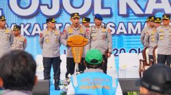 Hadiri Apel Ojol Kamtibmas, Kapolri Ajak Bersinergi Jaga Kamtibmas