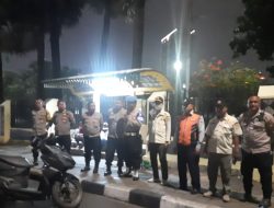 Dini Hari Kondusif! Tiga Pilar Senen Gelar Patroli Antisipasi Gangguan Kamtibmas