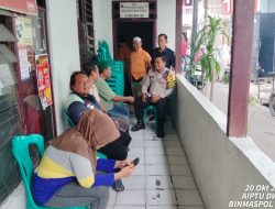 Sambang Silaturahmi, Polisi Ajak Warga RW 08 Peduli dan Peka terhadap Lingkungan