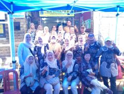 Monitoring Posyandu di RW 01 Harapan Mulia, Kolaborasi Tiga Pilar Wujudkan Masyarakat Sehat dan Aman