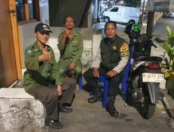 Jaga Jakarta Perkuat Keamanan Lingkungan Di Pos Satkamling  Bersama Bhabinkamtibmas