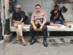Pererat Kedekatan, Kapolsubsektor Kayu Awet Lakukan Sambang Dialogis ke Warga Johar Baru