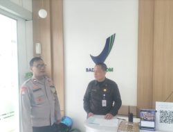 Jaga Objek Vital, Bhabinkamtibmas Lakukan Cooling System di Kantor BPOM