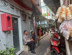 Polisi Sambangi RW 08 Kebon Kacang, Imbau Warga Waspada Terhadap Aksi Kejahatan dan Jaga Jakarta