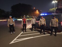 Personel Polsek Metro Gambir Laksanakan Pengamanan Aset Vital di PT PELNI