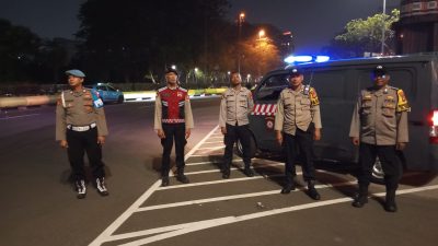 Personel Polsek Metro Gambir Laksanakan Pengamanan Aset Vital di PT PELNI