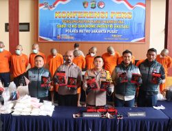 Satresnarkoba Polres Metro Jakpus Gagalkan Peredaran 12 Kg Sabu Jaringan Aceh–Malaysia di Tol Jakarta–Cikampek