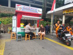 Personel Polsek Metro Gambir Laksanakan Pengamanan Aset Vital di Kantor PT PELNI