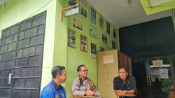 Bhabinkamtibmas Karet Tengsin Jalin Sinergi dengan Petugas Keamanan SMAN 35 Jakarta