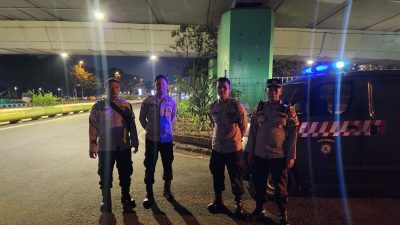 Strong Point Dini Hari, Polsek Kemayoran Pastikan Situasi Aman dan Terkendali