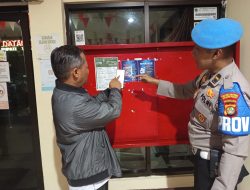 Jaga Integritas Anggota, Kanit Propam Polsek Metro Tanah Abang Sosialisasikan Mekanisme Pengaduan Masyarakat_