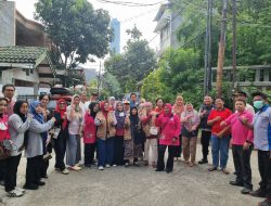 Polri Peduli Kesehatan Warga Di Gunung Sahari Utara Dalam Giat Cegah DBD Lewat PSN”