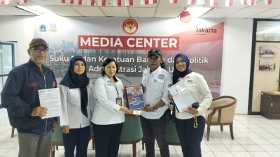 Serah Terima SK MIO PD Jakarta Utara, Kesbangpol Tekankan Fungsi Kontrol Sosial Media