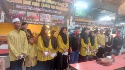 Gelar Buka Puasa Bersama Yayasan Forum Komunikasi Antar Media bersama Anak Yatim