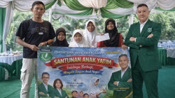 PEWARIS Perkuat Kepedulian Sosial Lewat Santunan Anak Yatim