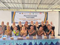 PT Pamapersada Nusantara Distrik BEKB Gelar Kegiatan Santunan Sosial di Desa Benangin
