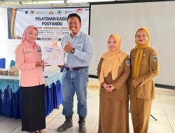 PT Pamapersada Nusantara Anak Usaha UT selenggarakan Pelatihan Pencegahan Stunting Bagi Kader Posyandu di Kecamatan Merapi Timur.