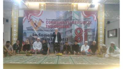 Sambut HUT RI Ke-81, Warga Rusun CBS Gelar Tasyakuran dan Doa Bersama*