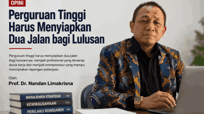 Lulusan Perguruan Tinggi Tak Cukup Cari Kerja, Harus Mampu Ciptakan Lapangan Kerja