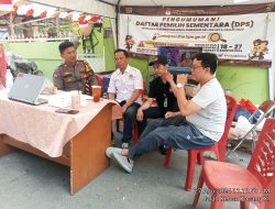 Aiptu Suhartono Patroli Dialogis Dan Sambangi Ketua PPS Kelurahan Kebon Kacang