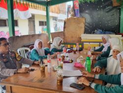 Aiptu Suparmin Silahturahmi Dan Kunjungan Ke Pos Jumantik RW 04 Kelurahan Karet Tengsin