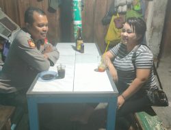 Patroli Malam Hari Polsek Metro Tanah Abang Dan Sambangi Warga Di Pemukiman