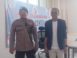 Team Patmor Polsek Metro Menteng Melaksanakan Operasi Mantap Praja Kantor Bawaslu Kota agar Pilkada DKI Jakarta Aman dan Nyaman