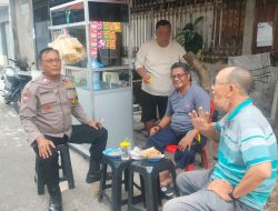 Menjelang Pilkada Bhabinkamtibmas Johar Baru Cooling System Kamtibmas Dengan Tokoh Masyarakat dan Warga