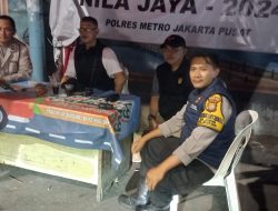 Jelang Pilkada Bhabinkamtibmas Cikini Antisipasi Tawuran Remaja