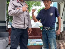 Kapolsubektor Kayu Awet Sambang Di Pos Keamanan Komplek DPS