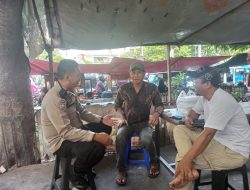 Bhabinkamtibmas Kebon Kacang Berikan Imbauan Kepada Ketua RW 07 Sama-Sama Menjaga Situasi Menjelang Pilkada