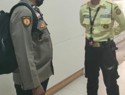Patko 1051 Polsektro Tanah Abang Patroli Malam Hari Dan Berikan Imbauan Kepada Security MRT Dukuh Atas