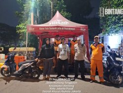 Jelang Pilkada Anggota Polsubsektor Tenggulun Antisipasi Tawuran Remaja