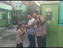 Jelang Pilkada Bhabinkamtibmas Gondangdia Patroli Dialogis