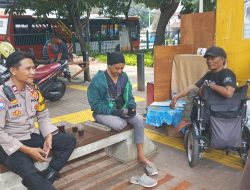 Jelang Pilkada Binmas Cikini Sambang Paguyupan Ojek Online