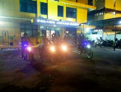 Menjelang Pilkada Polsek Johar Baru Rutin Melaksanakan Patroli Cipta Kondisi Antisipasi Gangguan Kamtibmas