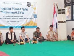 Tiga Pilar Kelurahan Petamburan Hadiri Maulid Nabi Muhammad SAW 1446 H
